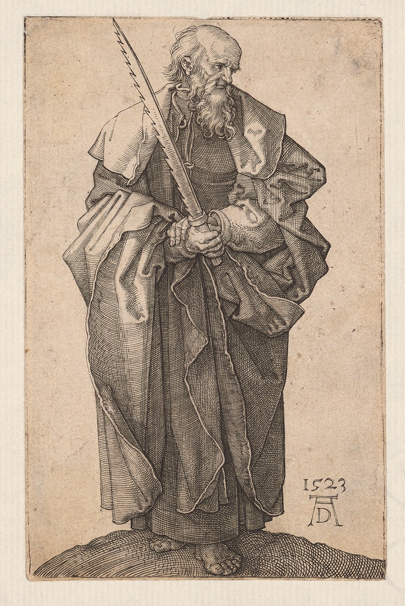 St. Simon by Альбрехт Дюрер — digital art print download