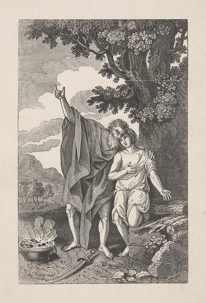 Abraham's faith by Александр Андерсон — digital art print download