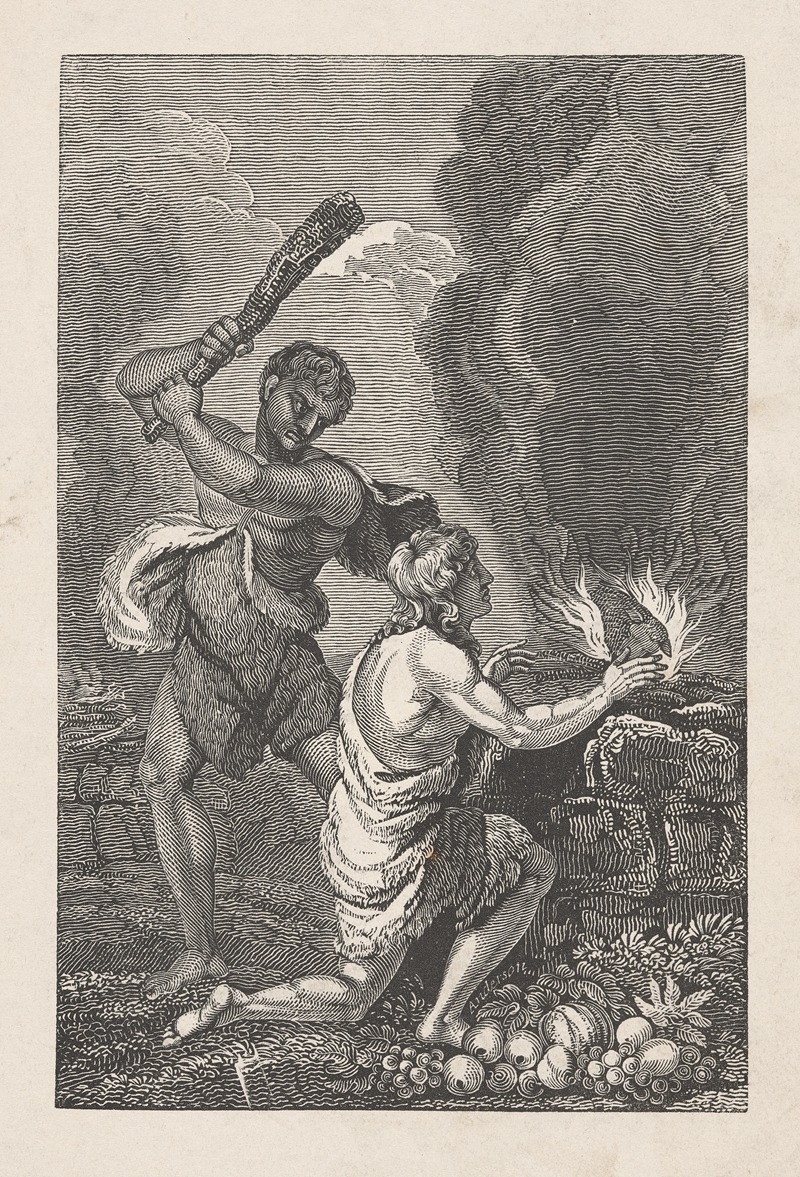 Cain and Abel by Alexander Anderson — digital art print download