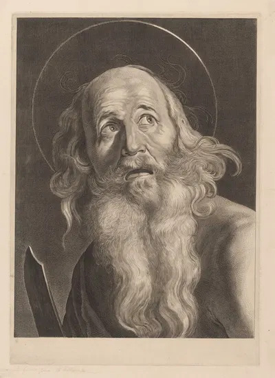 Apostle Paul by Карл Эрнст Кристоф Хесс — digital art print download