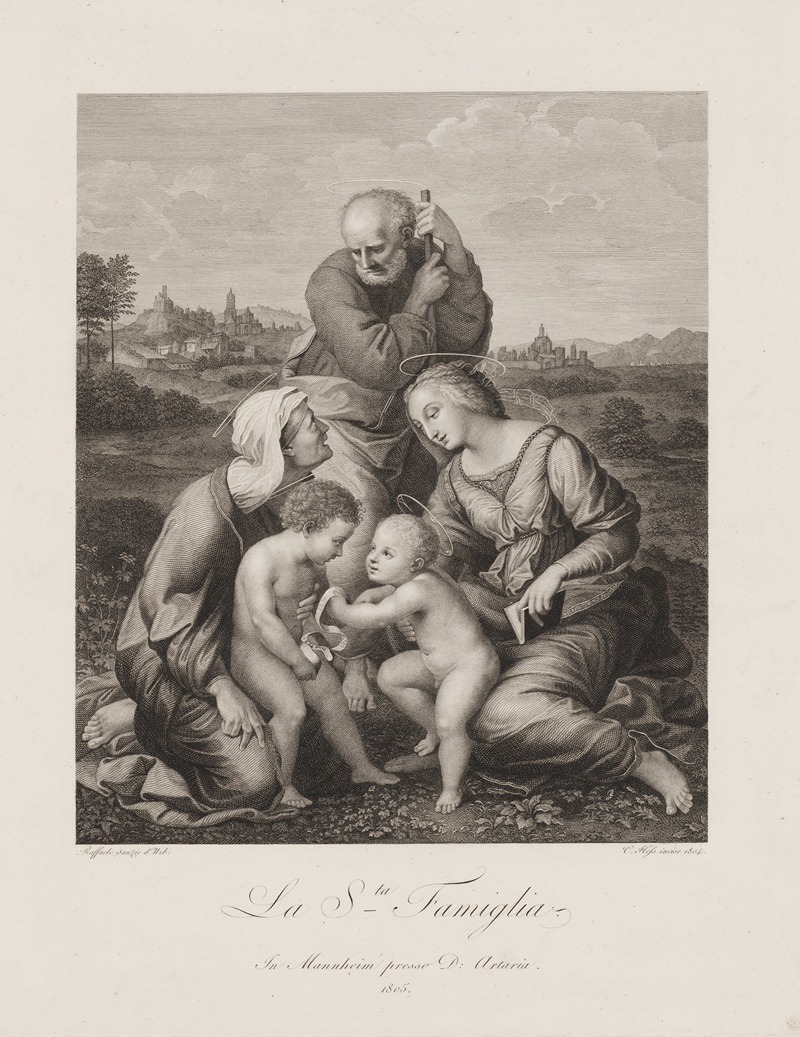 La Sancta Famiglia — Карл Эрнст Кристоф Хесс