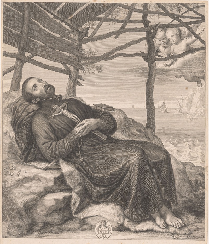 Saint Francis Xavier by Франсуа де Пойи — digital art print download