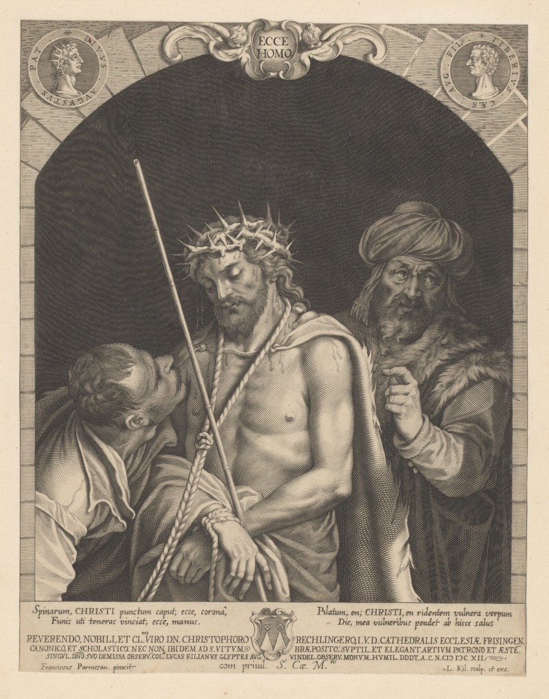 Ecce Homo by Лукас Килиан, 1612 — digital art print download