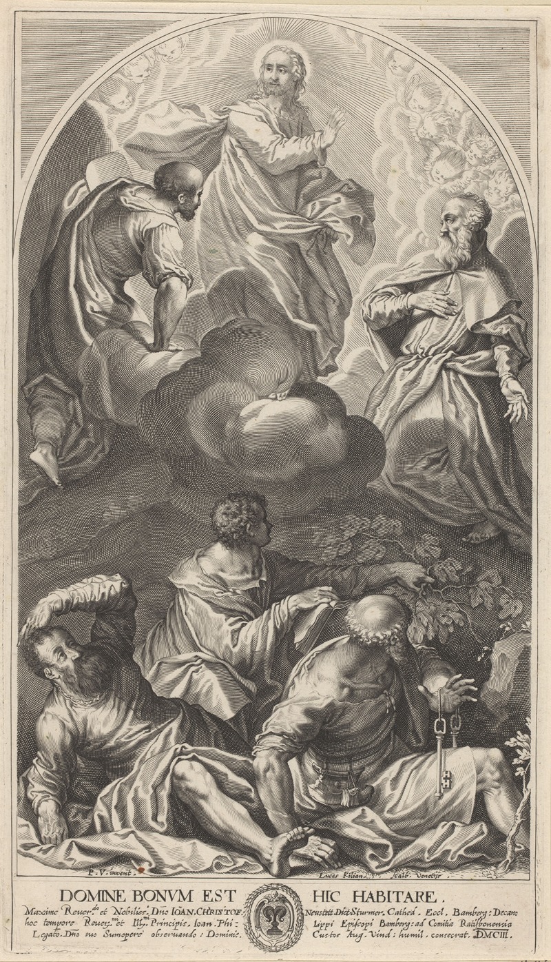 Transfiguration of Christ by Лукас Килиан — digital art print download
