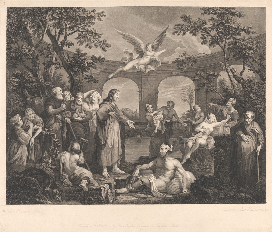 The Pool of Bethesda — Simon François Ravenet