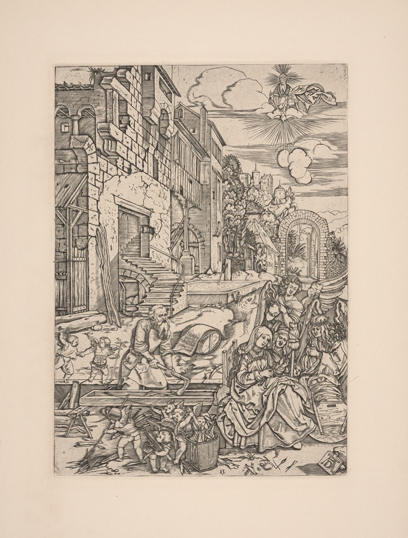 The Rest during the Flight to Egypt by Альбрехт Дюрер, 1504–1505 — digital art print download