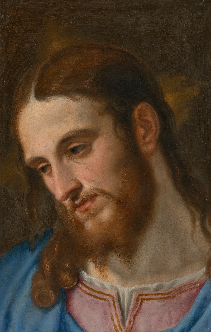 Study of the Head of Christ — Girolamo Muziano