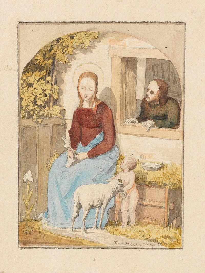 Die heilige Familie — Johann von Schraudolph