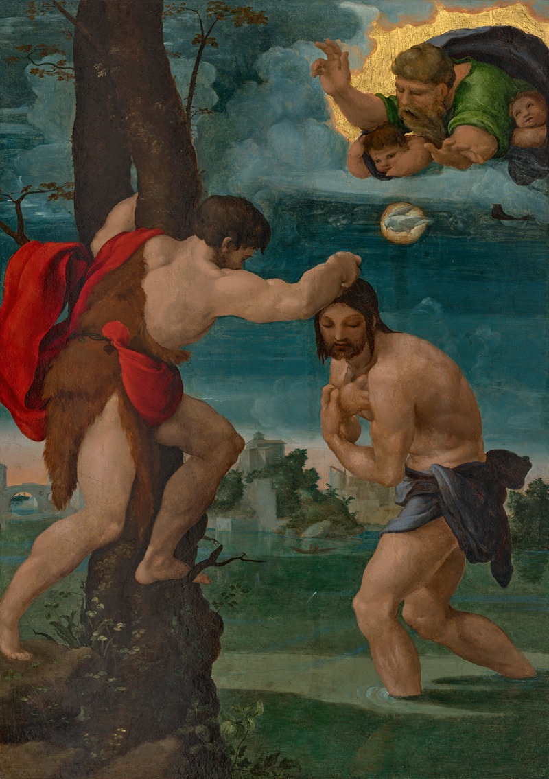 The Baptism of Christ — Pedro Machuca