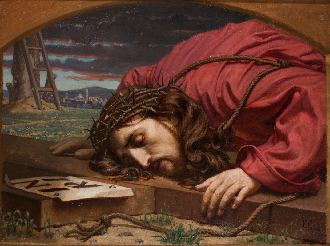 Christ Kissing the Cross — Флориан Станислав Цынк
