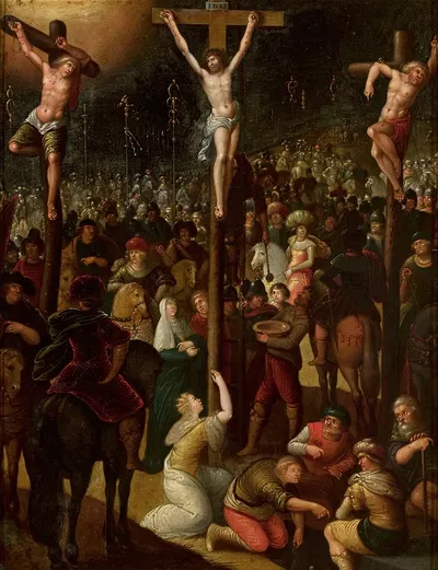 Crucifixion by Луи де Кольери — digital art print download