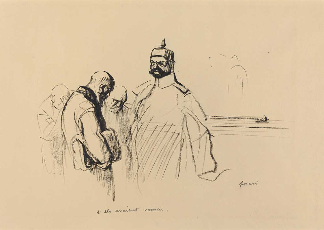 Si ils avaient vaincu by Жан-Луи Форайн, c. 1919 — digital art print download