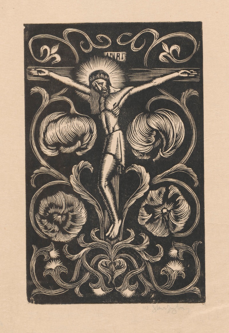 Chrystus (Krucyfiks) by Владислав Скоциляс, 1915 — digital art print download