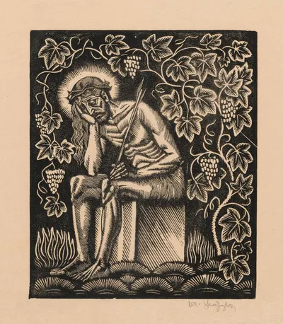 Ecce Homo by Владислав Скоциляс, 1917 — digital art print download
