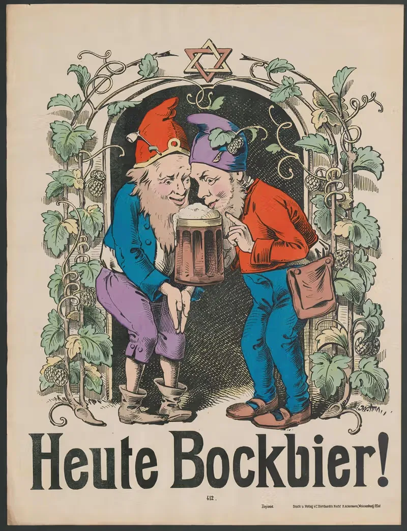 Heute Bockbier! by Карл Буркардт — digital art print download
