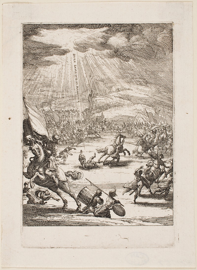 Conversion of St. Paul by Жак Калло, 1631 — digital art print download
