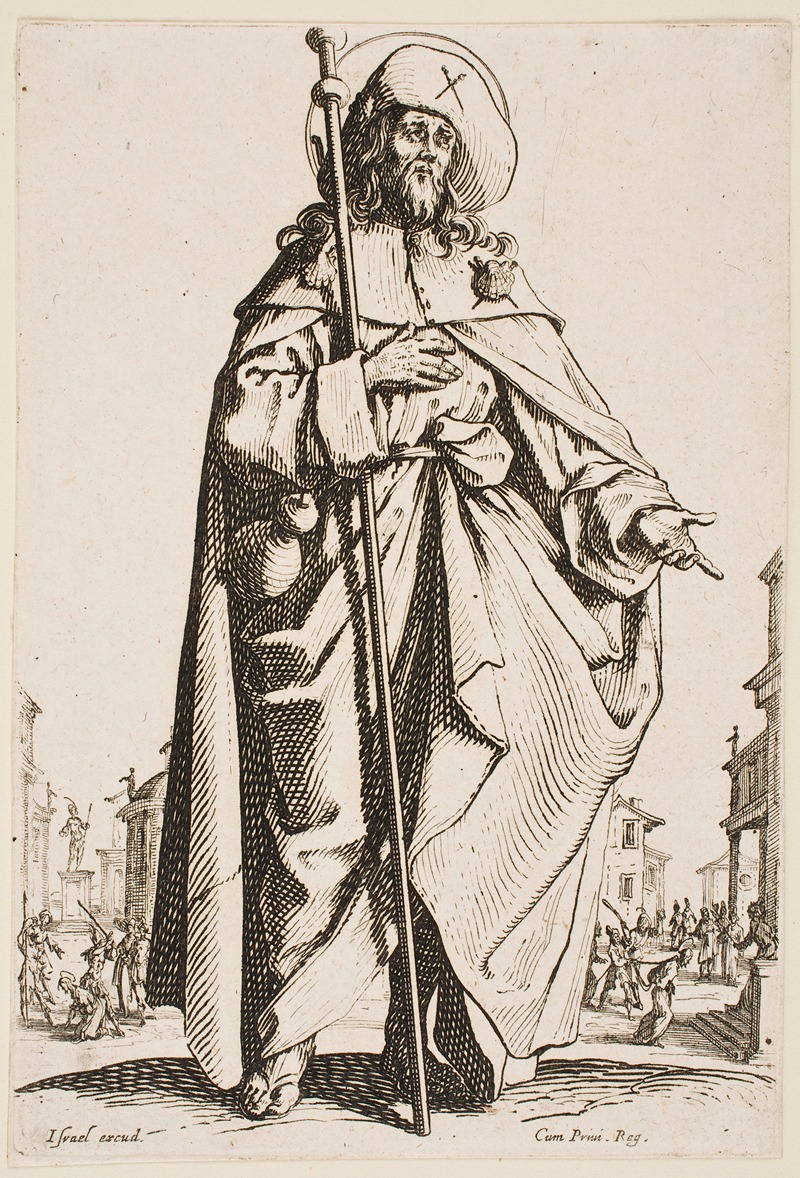 St. James the Greater by Жак Калло, 1631 — digital art print download