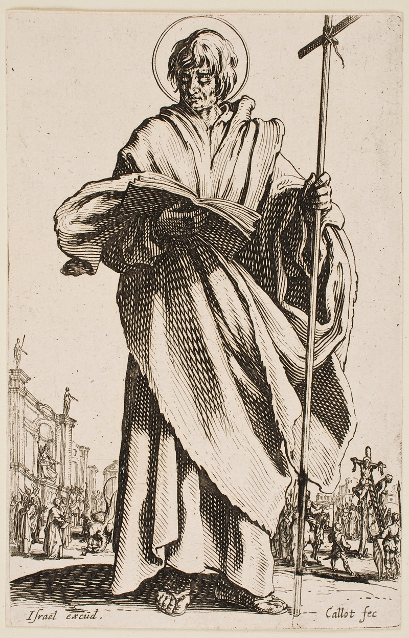 St. Philip by Жак Калло, 1631 — digital art print download