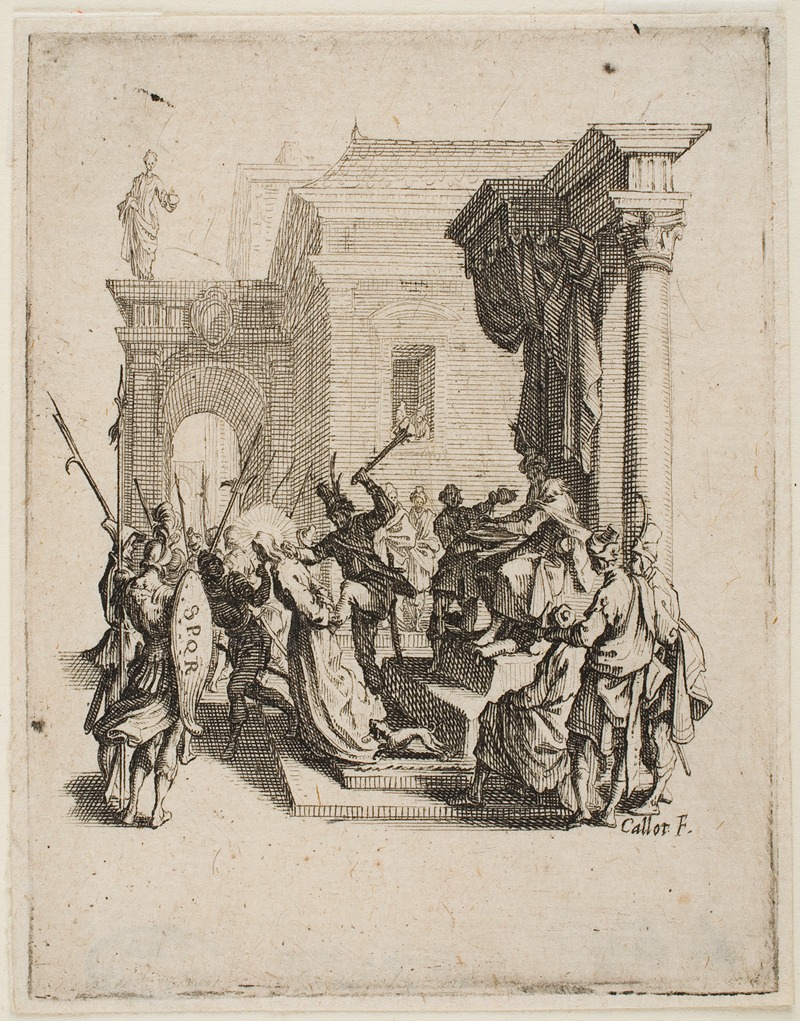 The Condemnation to Death — Jacques Callot