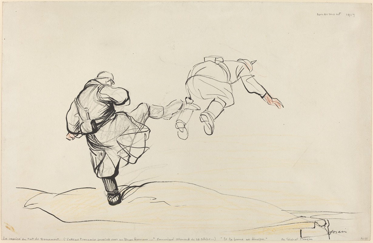 The Taking of Fort Douaumont — Jean-Louis Forain