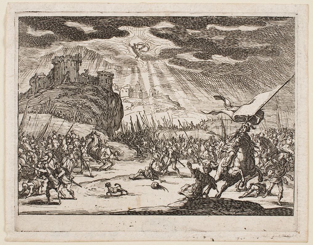 The Conversion of St. Paul by Жак Калло, 1635 — digital art print download