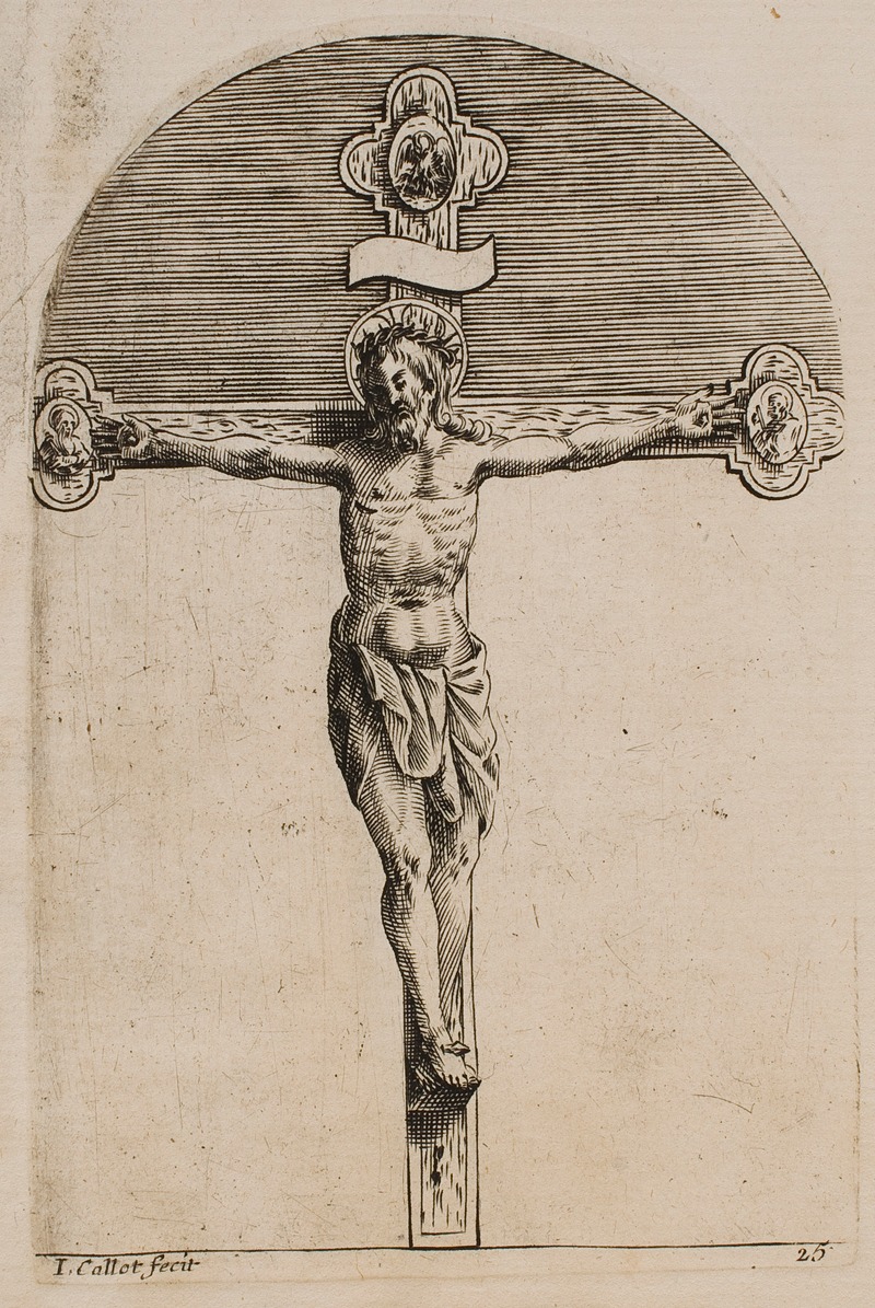 The Crucifixion by Жак Калло, 1611 — digital art print download