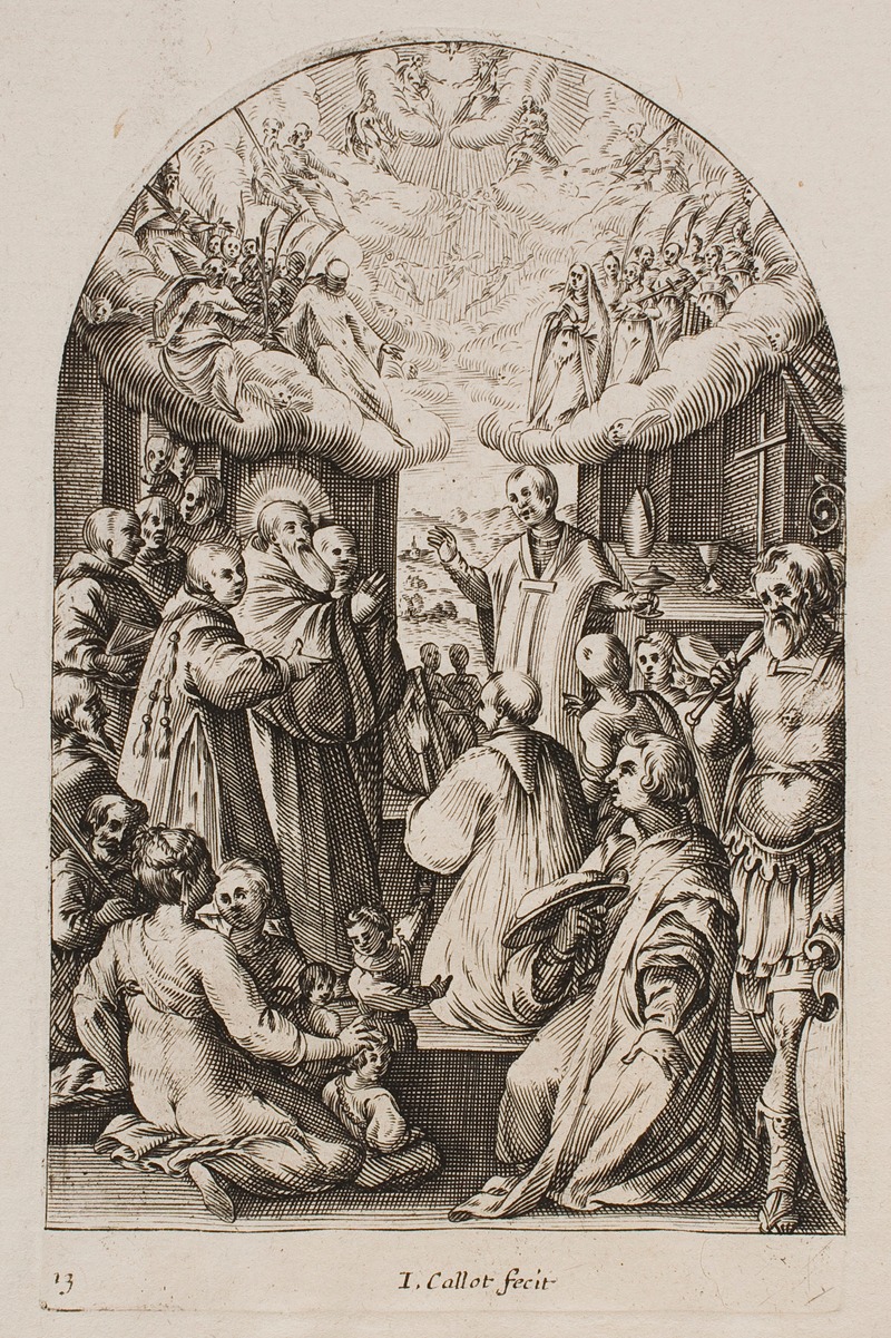 The Death of St. Benedict — Жак Калло