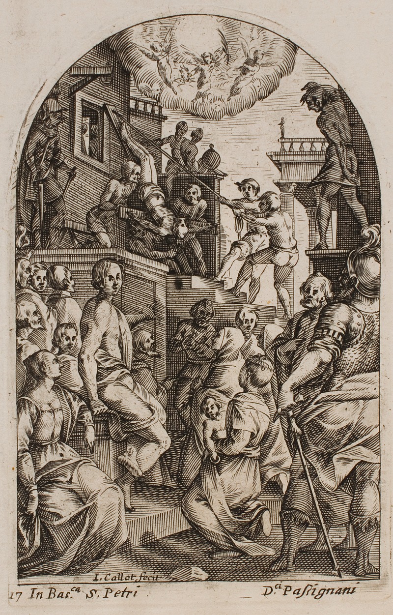 The Martyrdom of St. Peter — Jacques Callot