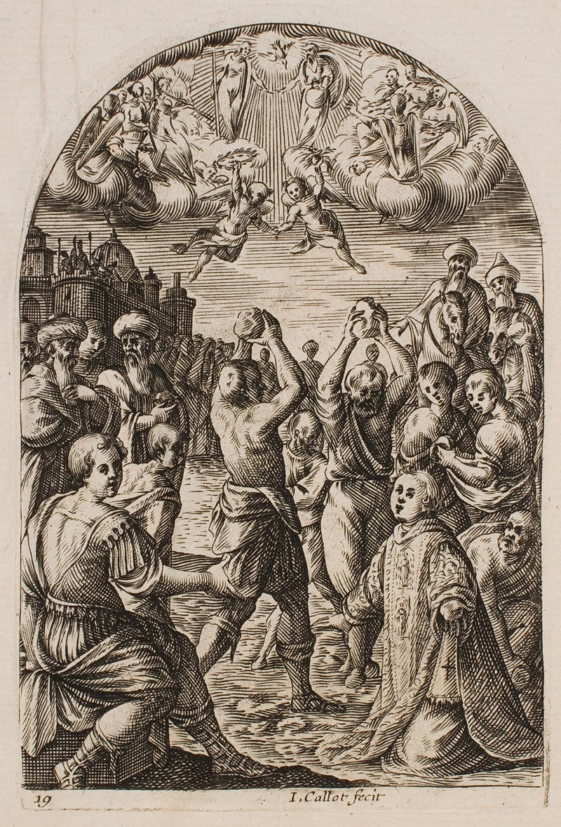The Martyrdom of St. Stephen — Jacques Callot