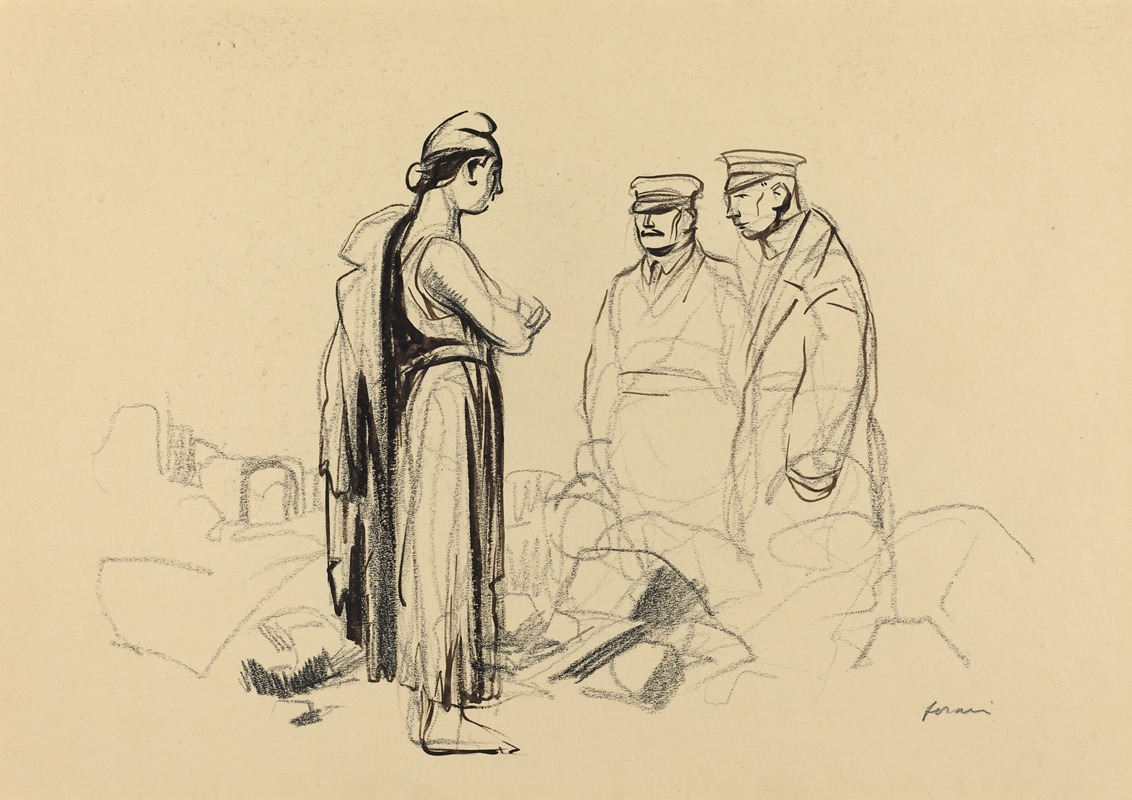 Toward Peace II by Jean-Louis Forain — digital art print download