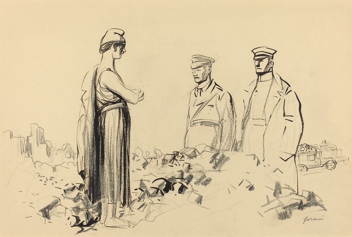 Toward Peace III by Jean-Louis Forain — digital art print download
