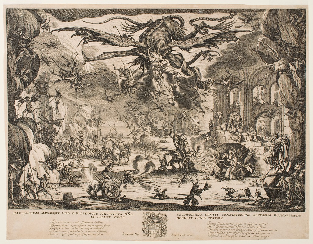 The Temptation of St. Antony — Jacques Callot