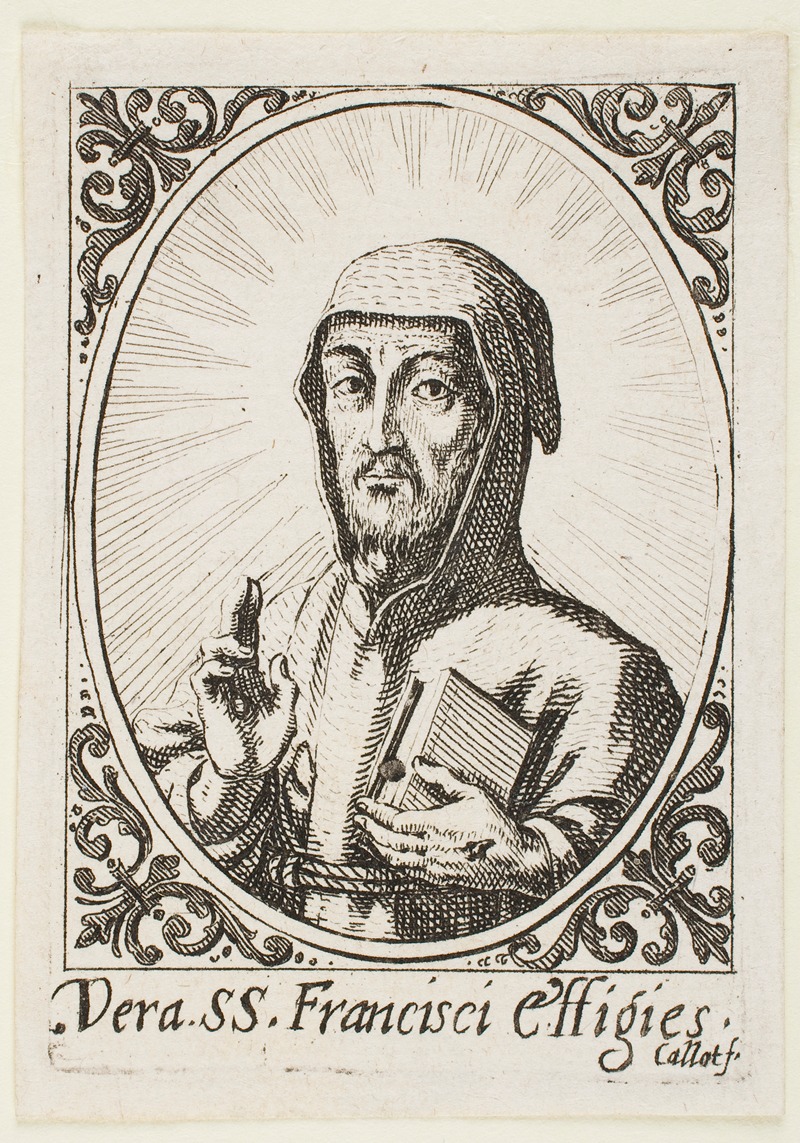 The True Face of St. Francis — Jacques Callot