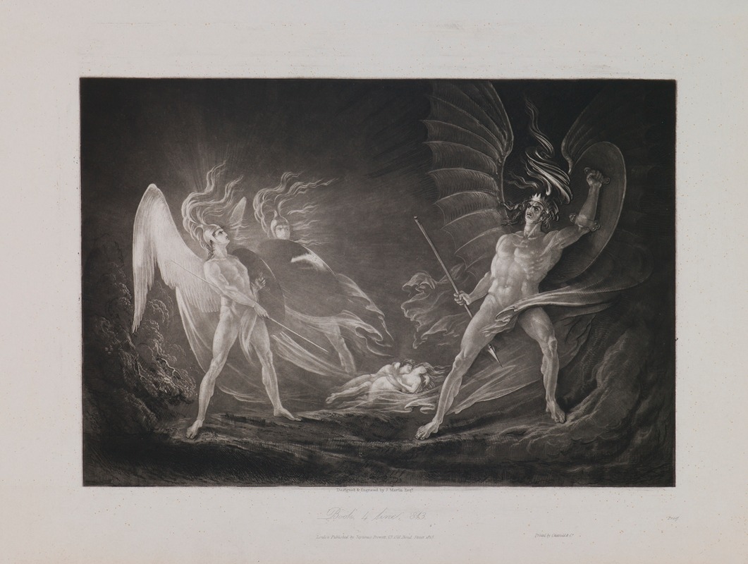 Eve’s Dream – Satan Aroused (Book 4, Line 813) — Джон Мартин