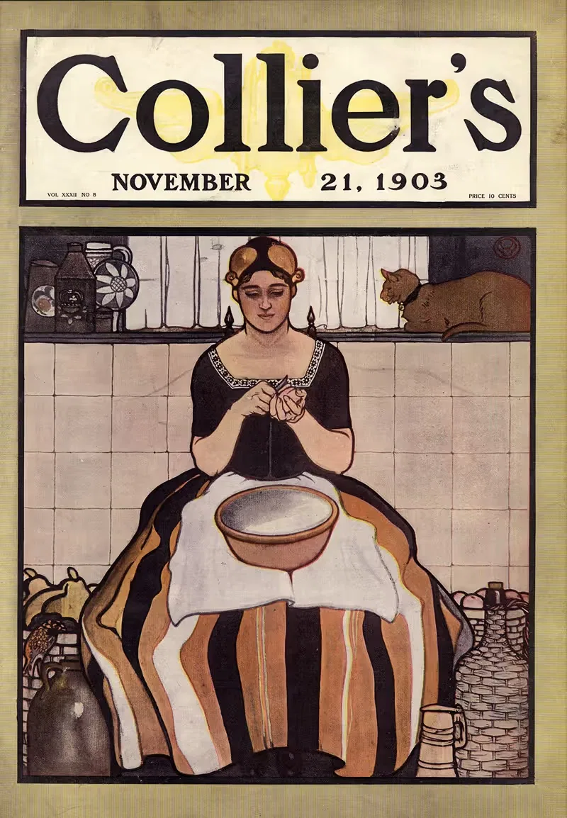 Collier's November 21, 1903 by Эдвард Пэнфилд, 1903 — digital art print download