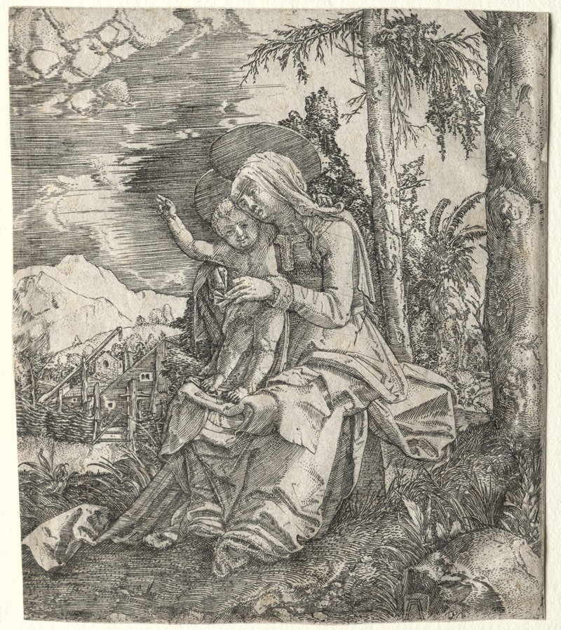 The Virgin in a Landscape by Альбрехт Альтдорфер, c. 1515 — digital art print download