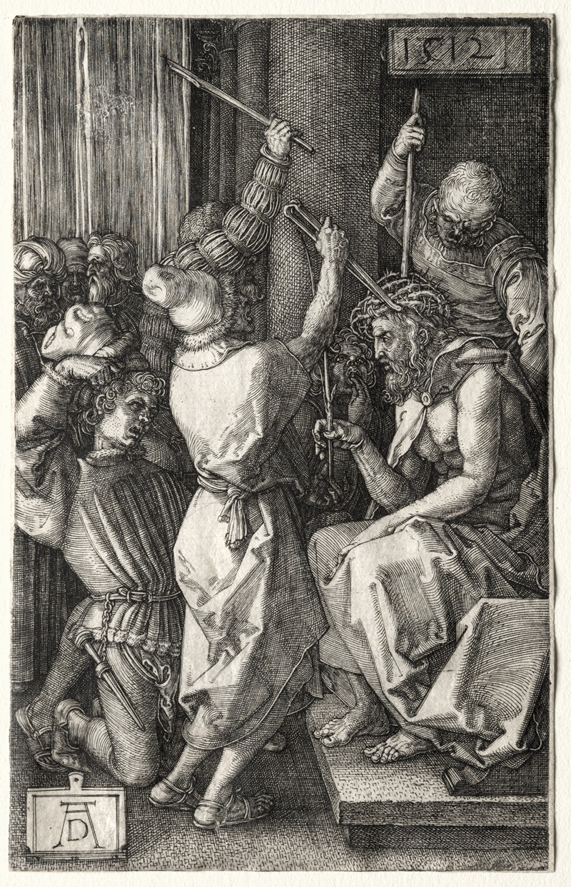 Christ Crowned with Thorns by Альбрехт Дюрер, 1512 — digital art print download