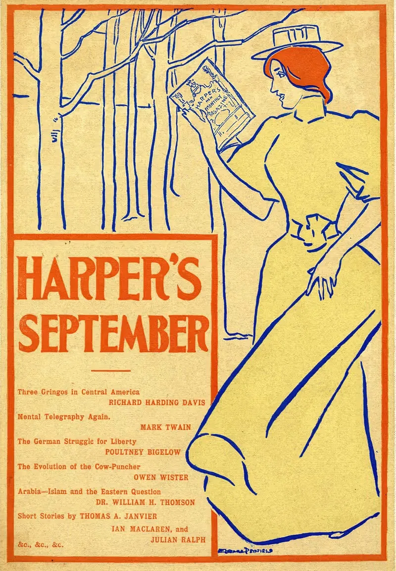 Harper's September Three Gringos in Central America — Edward Penfield