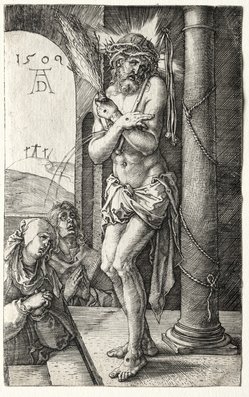 Man of Sorrows by the Column — Albrecht Dürer