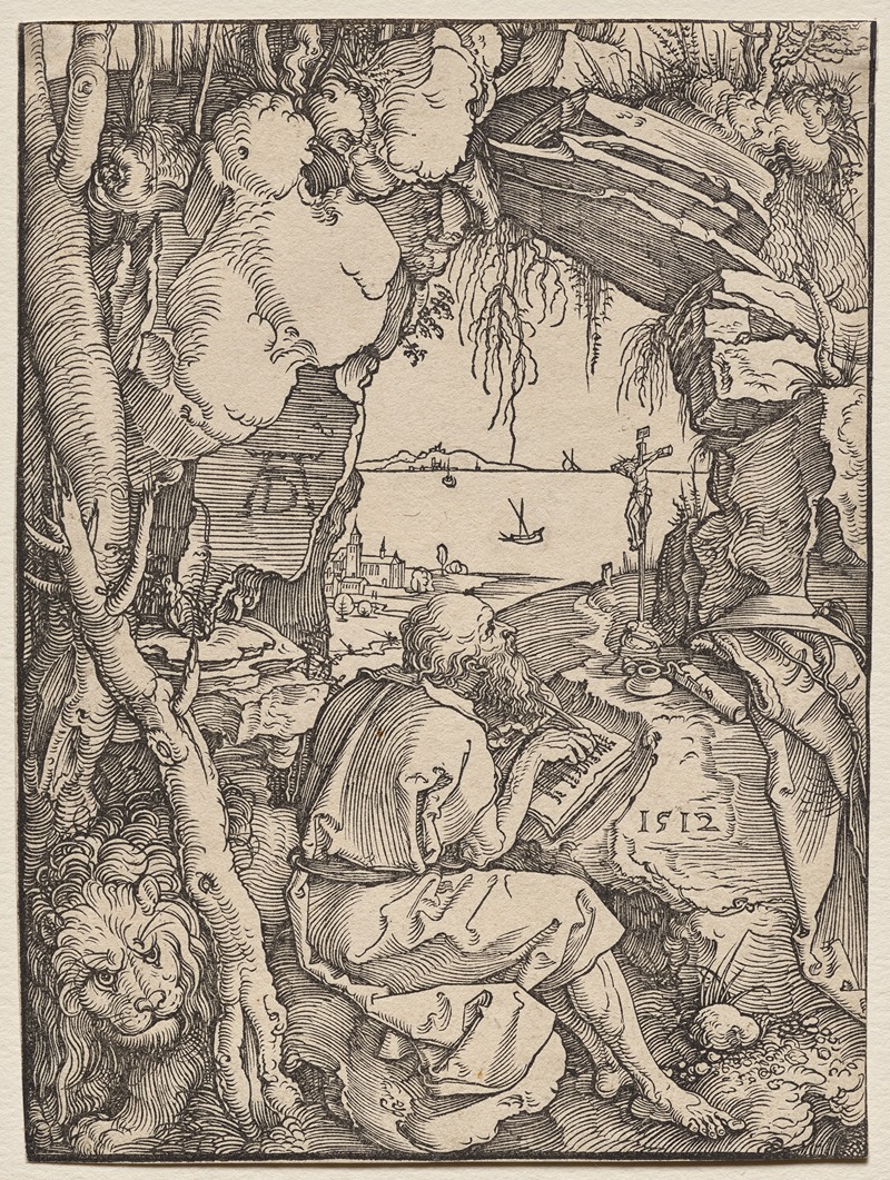 St. Jerome in a Cave by Альбрехт Дюрер, 1512 — digital art print download