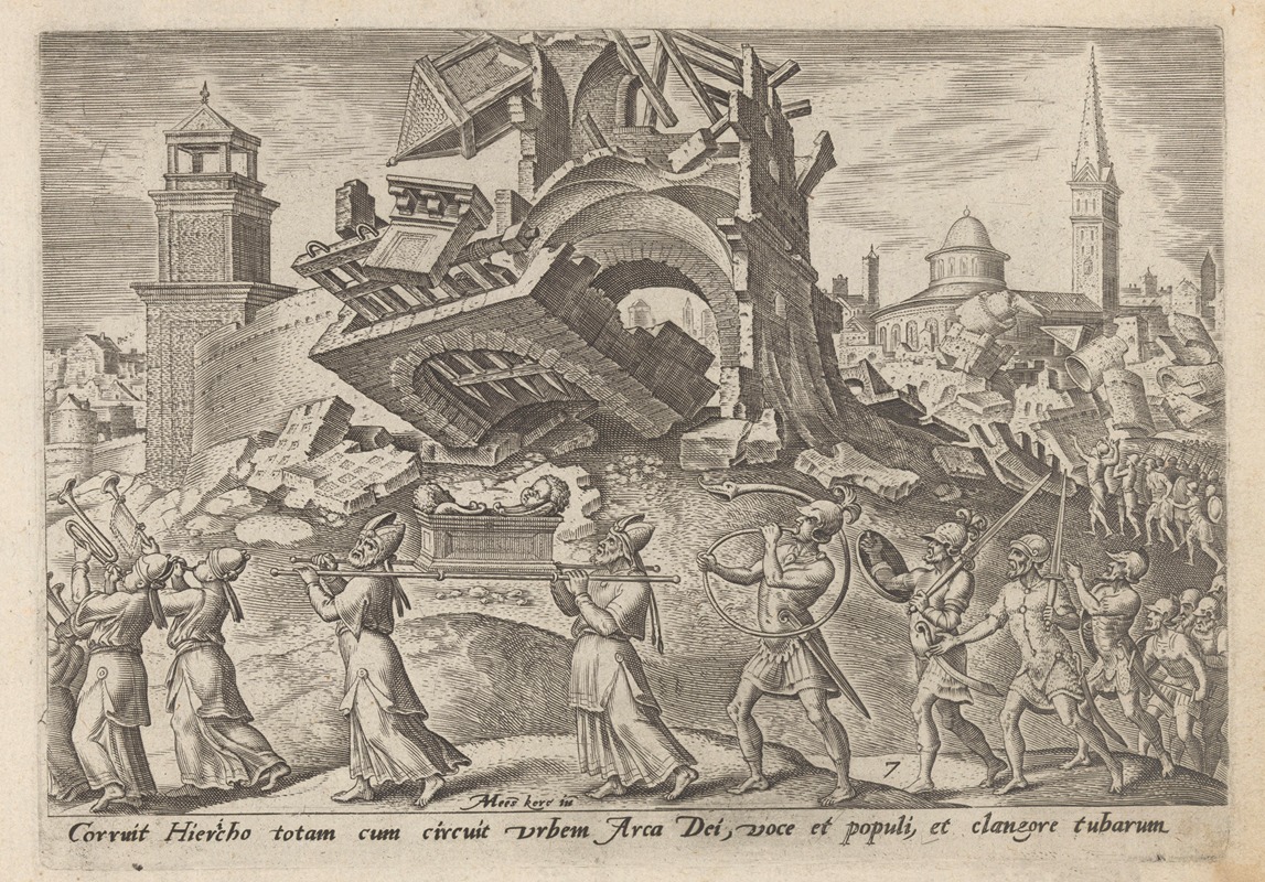 The Destruction of Jericho — Маартен ван Хемскерк