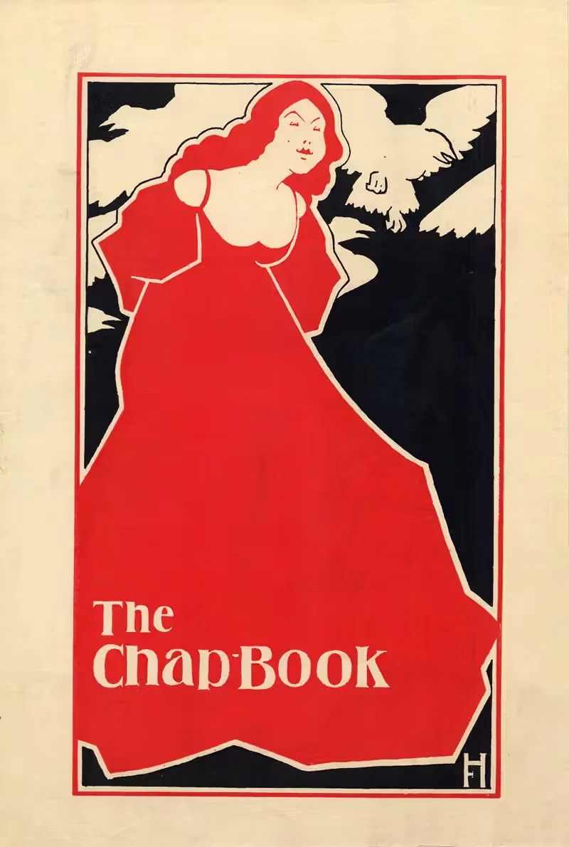 The Chap-Book by Frank Hazenplug, 1895 — digital art print download