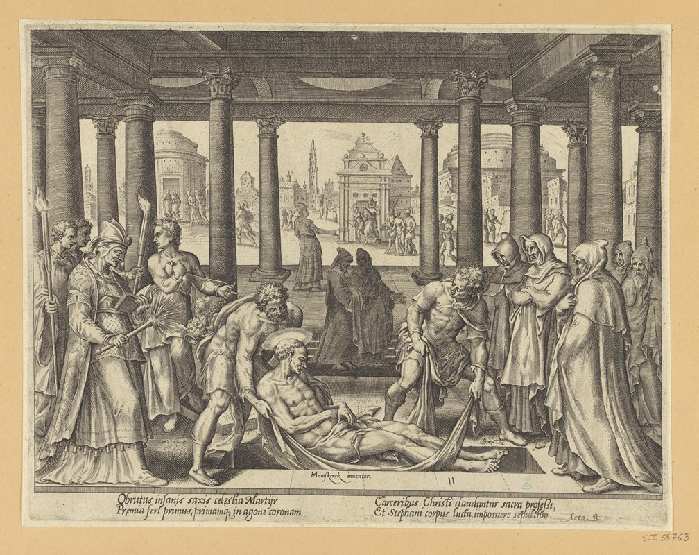 The Burial of St Stephen — Maarten Van Heemskerck