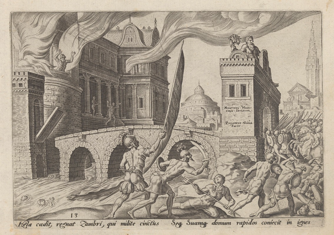 The Capture of Tirsah — Maarten Van Heemskerck