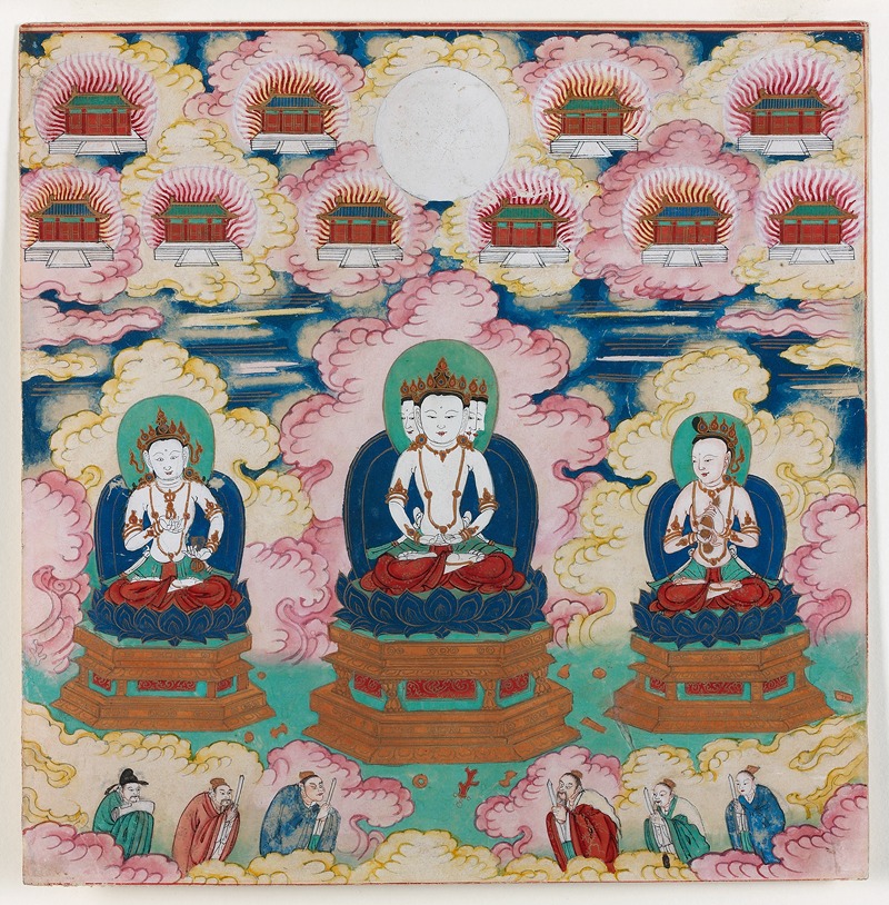 Sarvavid Vairocana by Аноним — digital art print download