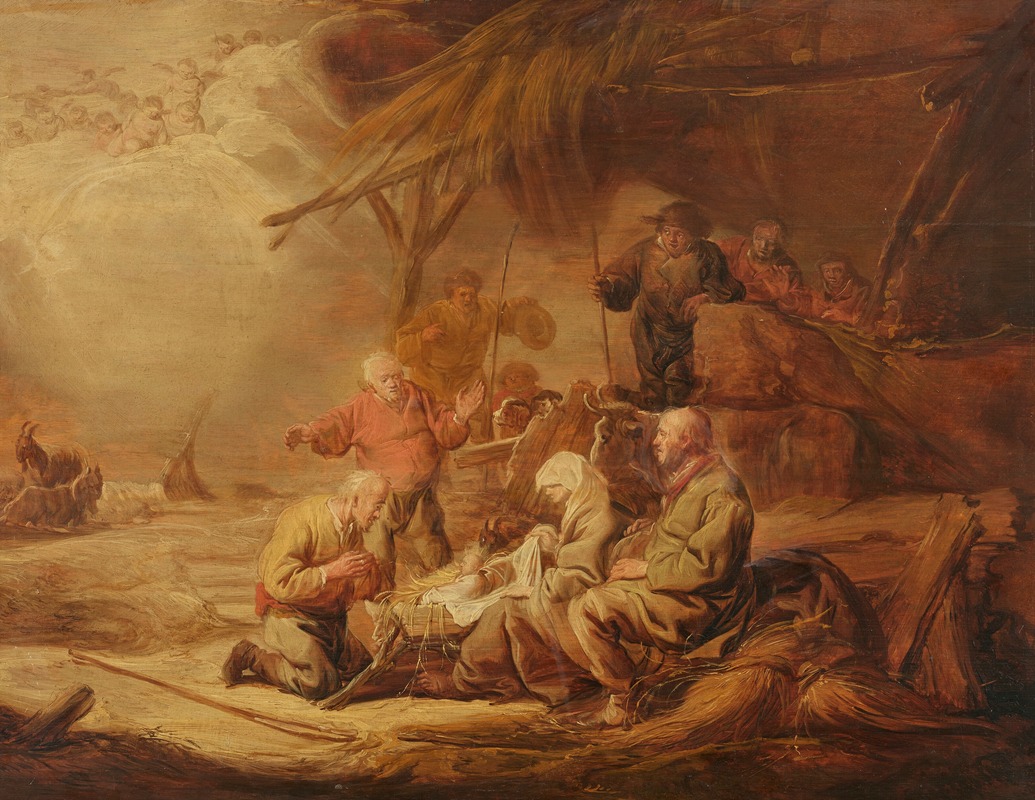 Adoration of the Shepherds — Benjamin Gerritsz. Cuyp