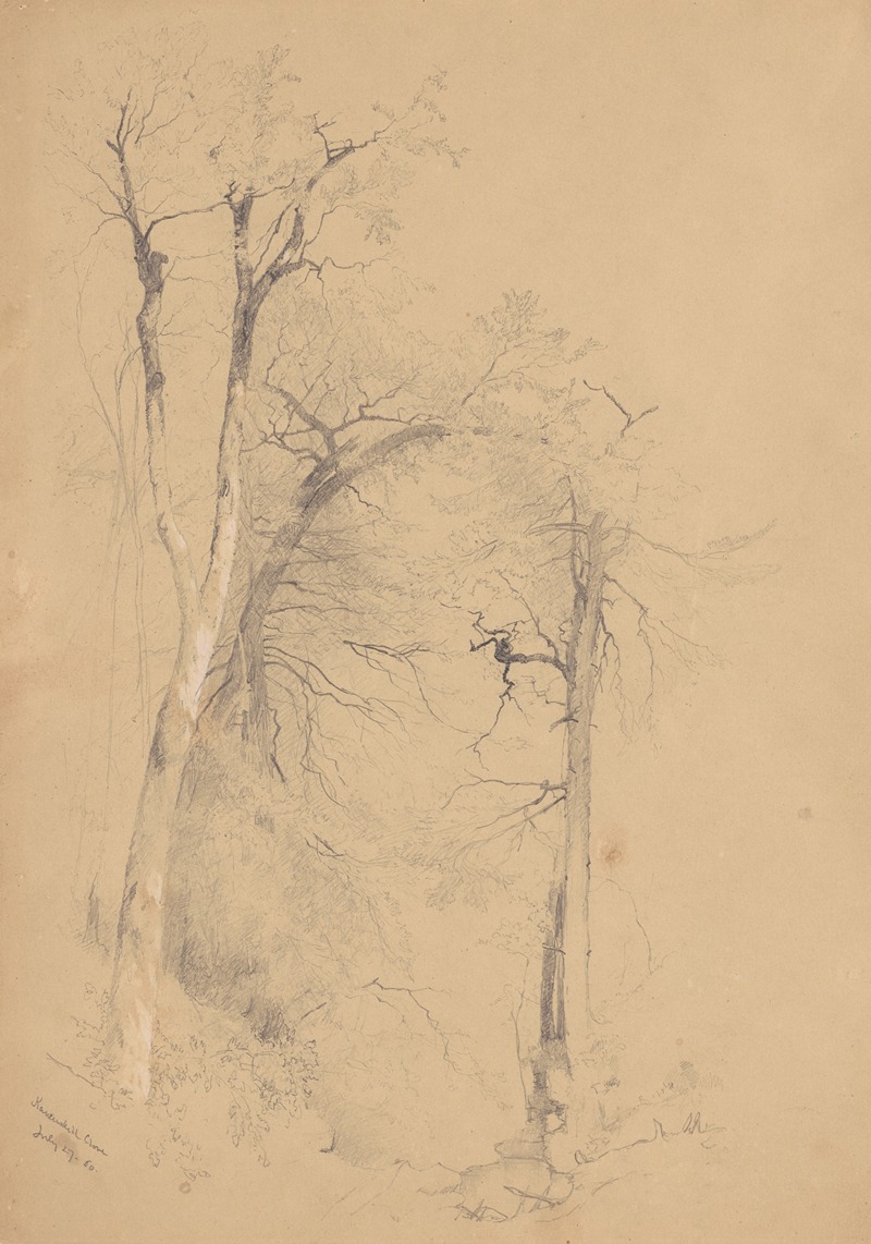 Kauterskill Clove by Джервис Макинти, 1860 — digital art print download