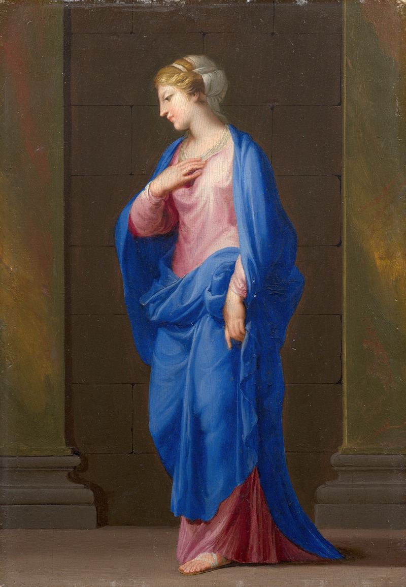 The Virgin by Жак Стелла, 1647 — digital art print download