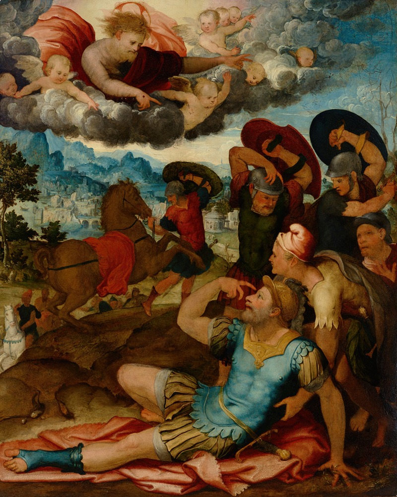 The Conversion of Saint Paul by Piero Bonaccorsi — digital art print download