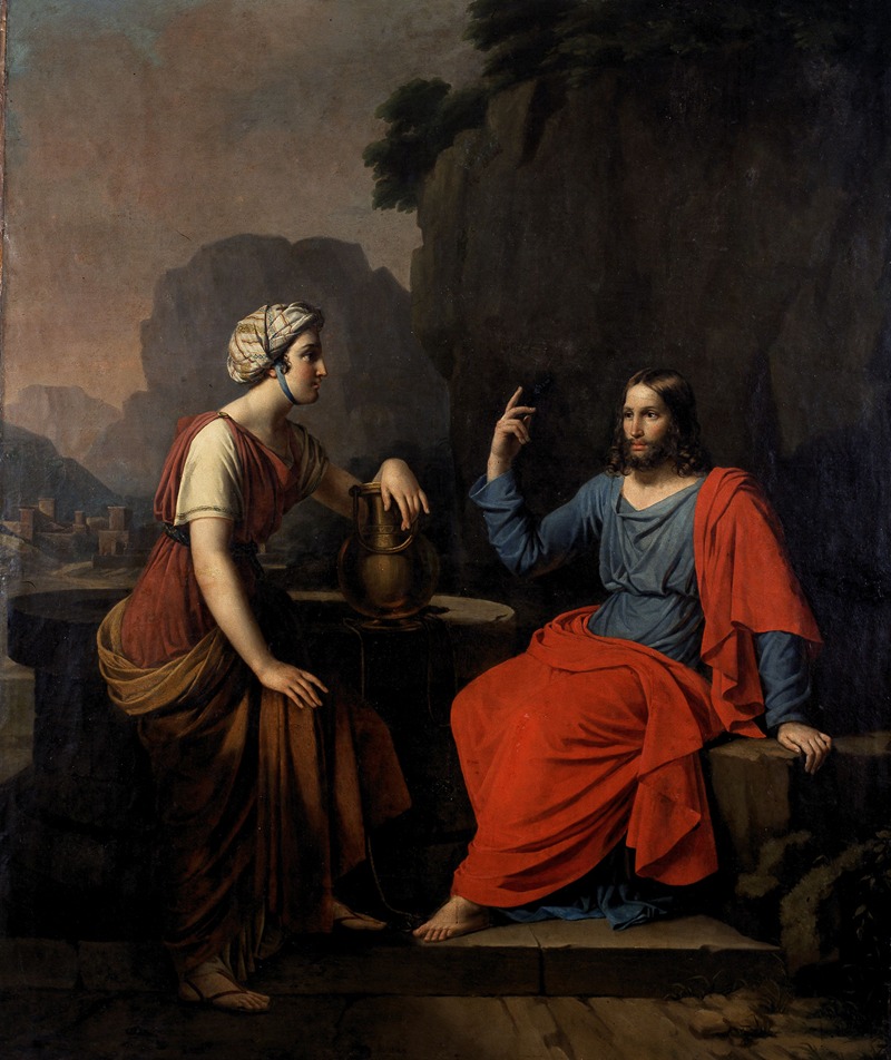 Christ and the Samaritan Woman — François Antoine Bodumont